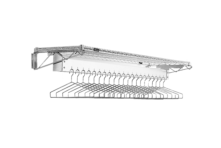 WALL MOUNTED GOWNING RACK - CLEANROOM OPTIONS